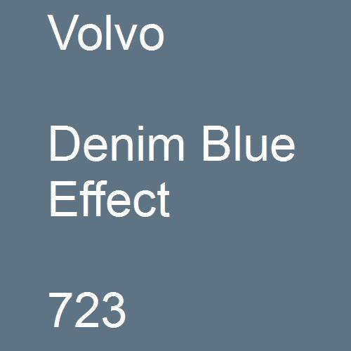 Volvo, Denim Blue Effect, 723.